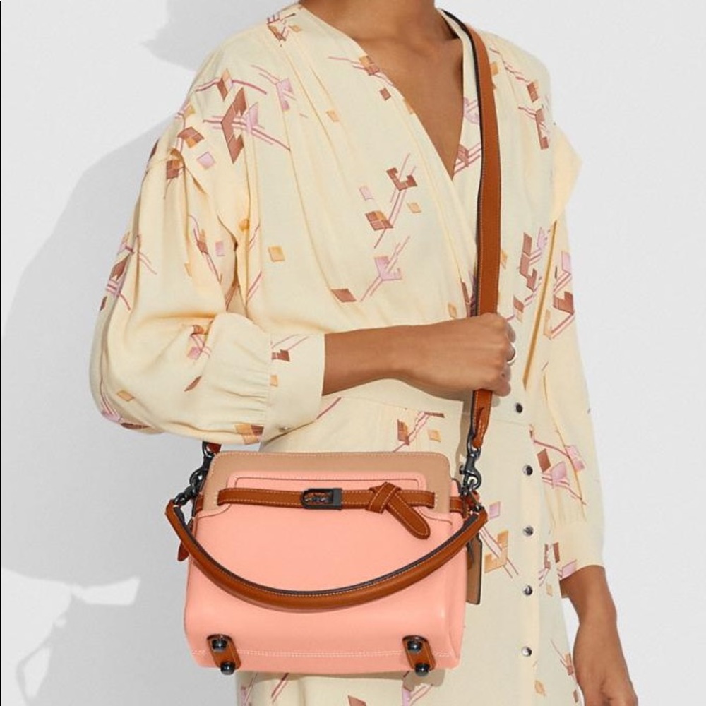 Coach Tate carryall bag blush natural multi pewter - Picture 2 of 11